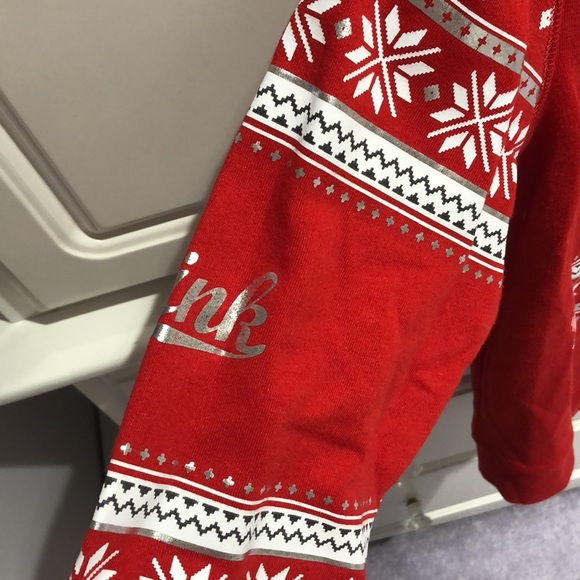 VS Pink Holiday Sweater - Picture 4 of 5
